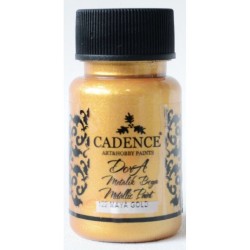 Cadence фарба акрилова Dora Metallic Paint, 50 мл, Золото Мая