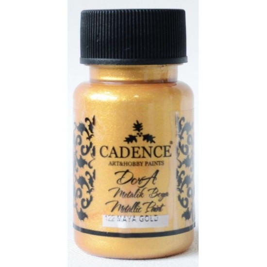 Cadence фарба акрилова Dora Metallic Paint, 50 мл, Золото Мая Cadence фарба акрилова Dora Metallic Paint, 50 мл, Золото Мая