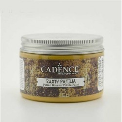 Cadence фарба-патина для створення ефекту зістарення, Rusty Patinа, 150 мл, Жовтий оксид Cadence фарба-патина для створення ефекту зістарення, Rusty Patinа, 150 мл, Жовтий оксид