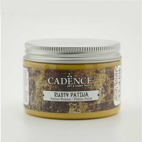 Cadence фарба-патина для створення ефекту зістарення, Rusty Patinа, 150 мл, Жовтий оксид
