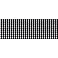 RR Картон дизайнерский двусторонний "Pepita Мини" 300г 20х30см ЧЕРНЫЙ