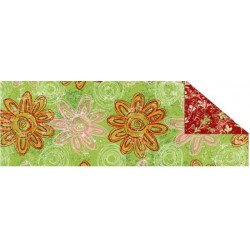 RR Картон дизайнерский двусторонний  "Парадис" 300г 20х30см ЗЕЛЕНЫЙ мотив КРУПНЫЕ ЦВЕТЫ RR Картон дизайнерский двусторонний  "Парадис" 300г 20х30см ЗЕЛЕНЫЙ мотив КРУПНЫЕ ЦВЕТЫ