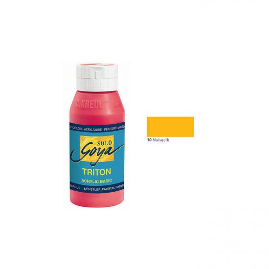 Краска акриловая "Solo Goya"Triton 20мл(расфасована ЛХ) ЖЕЛТЫЙ КУКУРУЗНЫЙ Краска акриловая "Solo Goya"Triton 20мл(расфасована ЛХ) ЖЕЛТЫЙ КУКУРУЗНЫЙ