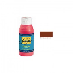 Фарба акрилова "Solo Goya" Triton 20мл (розфасована ЛХ) ІРЖА ТЕМНА
