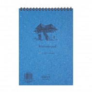 Альбом для акварелі на спіралі AUTHENTIC, A4, 280г/м2, 35л, SMILTAINIS