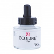 100 Фарба акварельна рідка з піпеткою Ecoline, Біла, 30 мл, Royal Talens 100 Фарба акварельна рідка з піпеткою Ecoline, Біла, 30 мл, Royal Talens