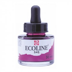 545 Фарба акварельна рідка з піпеткою Ecoline, Червоно-фіолетова, 30 мл, Royal Talens