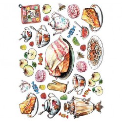 Cadence декупажні карти на рисовому папері Rice Paper Decoupage, А4, №24 Cadence декупажні карти на рисовому папері Rice Paper Decoupage, А4, №24