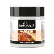 Лак акриловий "ART Kompozit", шовковисто-матовий, 0,15 л