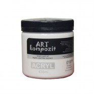 Фарба художня "ART Kompozit" (018 білила титанові , 0,43 л) Фарба художня "ART Kompozit" (018 білила титанові , 0,43 л)