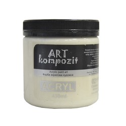 Фарба художня "ART Kompozit" (021 слонова кістка , 0,43 л)