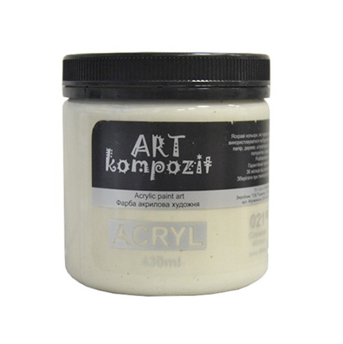 Фарба художня "ART Kompozit" (021 слонова кістка , 0,43 л) Фарба художня "ART Kompozit" (021 слонова кістка , 0,43 л)