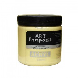 Фарба художня "ART Kompozit" (107 неаполітанський жовтий темний , 0,43 л)