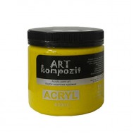 Фарба художня "ART Kompozit" (116 жовтий основний , 0,43 л) Фарба художня "ART Kompozit" (116 жовтий основний , 0,43 л)