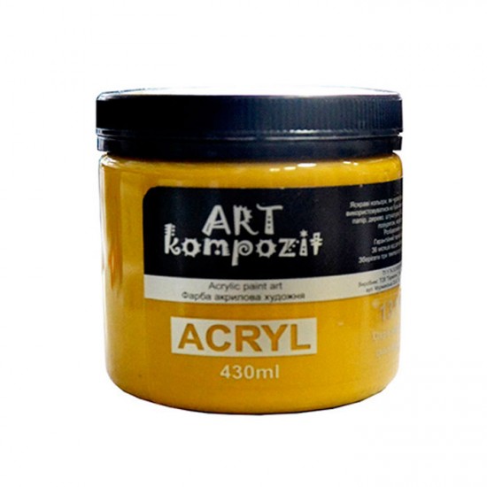 Фарба художня "ART Kompozit" (131 охра жовта , 0,43 л)
