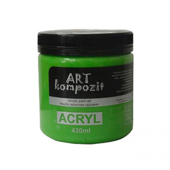 Фарба художня "ART Kompozit" (323 жовто-зелений , 0,43 л)