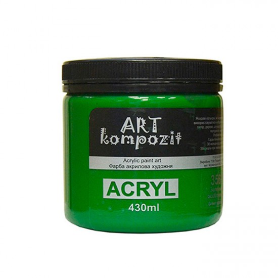 Фарба художня "ART Kompozit" (356 зелений особливий , 0,43 л)