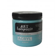 Фарба художня "ART Kompozit" (430 бірюзовий , 0,43 л)