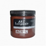 Фарба художня "ART Kompozit" (492 умбра палена , 0,43 л)