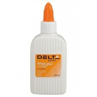 Клей ПВА, 100 мл, ковпачок-дозатор Клей ПВА, 100 мл, ковпачок-дозатор