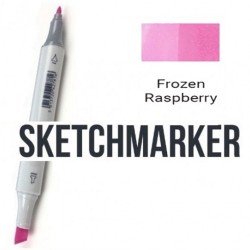 V123 Маркер спиртовий двосторонній, Frozen Raspberry (Заморожена малина), SKETCHMARKER V123 Маркер спиртовий двосторонній, Frozen Raspberry (Заморожена малина), SKETCHMARKER