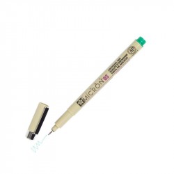 Лінер PIGMA Micron (0.3), 0,35мм, Зелений, Sakura Лінер PIGMA Micron (0.3), 0,35мм, Зелений, Sakura