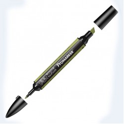 Маркер двосторонній, Promarker, (G136),Зелений болотяний, W&N Маркер двосторонній, Promarker, (G136),Зелений болотяний, W&N