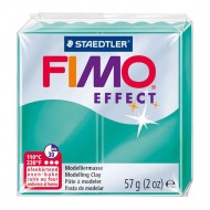 Пластика Effect, Зелена напівпрозора, 57г, Fimo