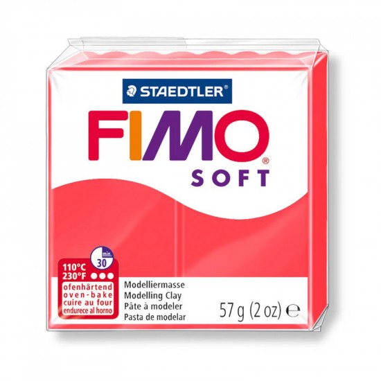 Пластика Soft, Фламінго, 57г, Fimo