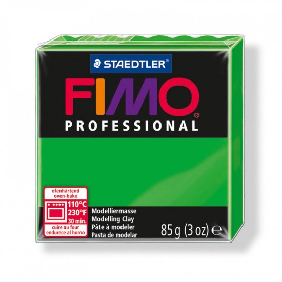 Пластика Professional, Зелена трав яна, 85г, Fimo