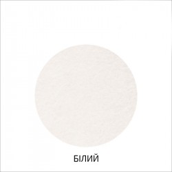 Фетр листковий (поліестер), 29,7х42 см, Білий, 180г/м2, ROSA TALENT