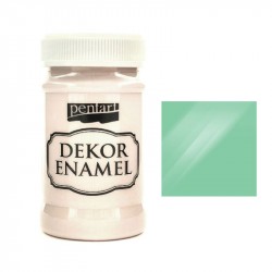 Фарба акрилова "Dekor Enamel", глянцева, Блакитна кантрі, 100мл, Pentart