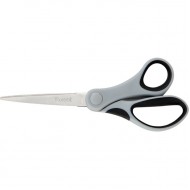 Ножиці Duoton, 18 см, сіро-чорні