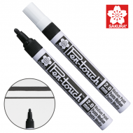 Маркер Pen-Touch Чорний, середній (MEDIUM) 2.0мм, Sakura Маркер Pen-Touch Чорний, середній (MEDIUM) 2.0мм, Sakura