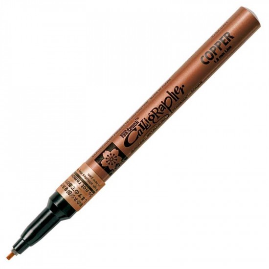 Маркер Pen-Touch Calligraphy Мідь, тонкий (FINE) 1.8мм, Sakura