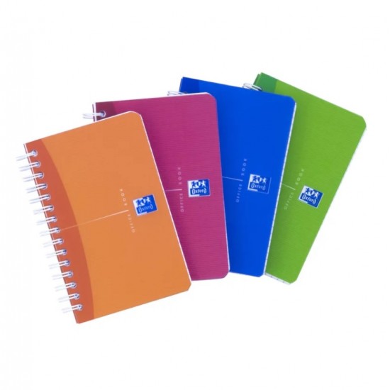 Oxford записна книжка Office Pocket 90 гр, 9x14 см, 4 кольори в асортиментi