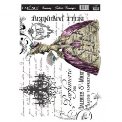 Cadence трансфери для тканини Fabric Transfer, 25*35 см, FT-007 Cadence трансфери для тканини Fabric Transfer, 25*35 см, FT-007