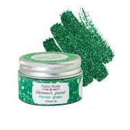 Краска с глиттером "Shimmer paint", цвет Лесная зелень