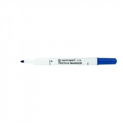 Маркер Textile 2739 2 мм синій, Centropen Маркер Textile 2739 2 мм синій, Centropen