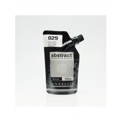 029 Фарба акрилова Abstract, 120ml Iridescent Silver. Sennelie