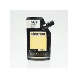 567 Фарба акрилова Abstract, 120ml Naples Yellow. Sennelie