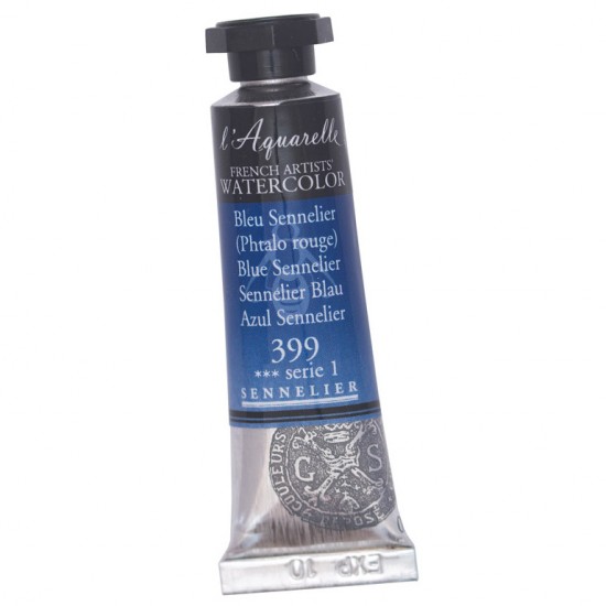 169 Фарба акварельна l'Aquarelle, S1 - Blue Sennelier 10ml, Sennelier 169 Фарба акварельна l Aquarelle, S1 - Blue Sennelier 10ml, Sennelier