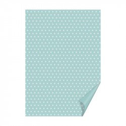 Папір з малюнком "Зірки", 21*29,7см, Блакитний, 300г/м2, Heyda Папір з малюнком "Зірки", 21*29,7см, Блакитний, 300г/м2, Heyda