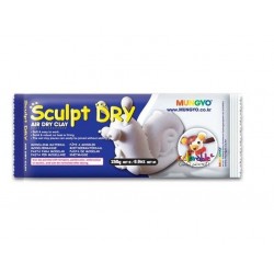 Маса для моделювання, біла, самозастигаюча, 250г, ''Sculpt Dry'', MUNGYO