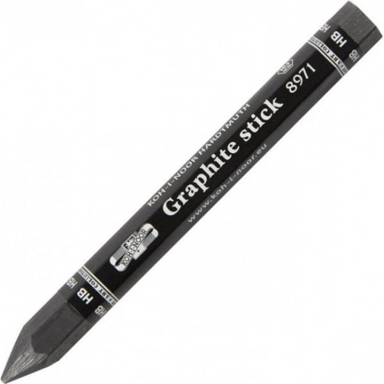 Олівець графітний бездеревний 8971, товстий, 2В