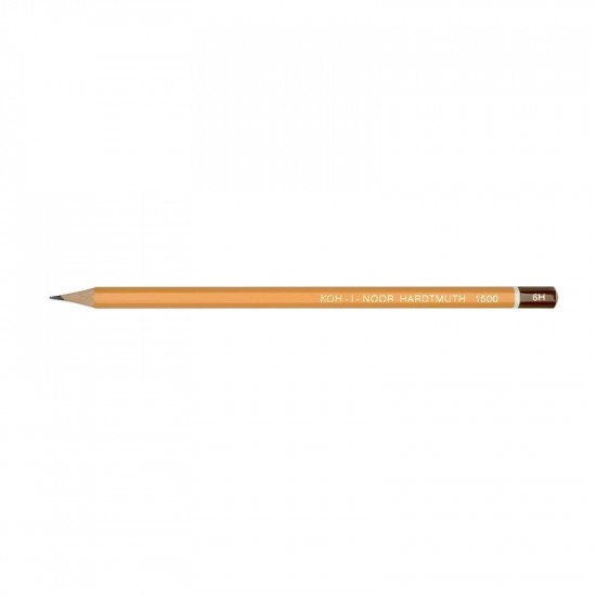 Олівець графітний, KOH-I-NOOR Hardtmuth 1500, 6H