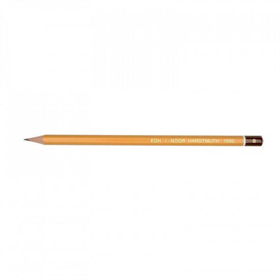 Олівець графітний, KOH-I-NOOR Hardtmuth 1500, B