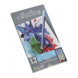 Набір акварельних олівців MARINO, 12шт., мет. коробка, Cretacolor Набір акварельних олівців MARINO, 12шт., мет. коробка, Cretacolor
