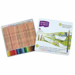 Набір акв.каранд".Academy WaterСolour" в мет.короб. 24цв. Набір акв.каранд".Academy WaterСolour" в мет.короб. 24цв.