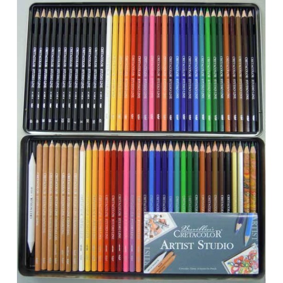 Набір олівців для рисунку «Artist Studio», 72шт., мет.коробка, Creatcolor Набір олівців для рисунку «Artist Studio», 72шт., мет.коробка, Creatcolor